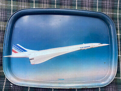 Boite allumettes Avion Concorde supersonique Air France 