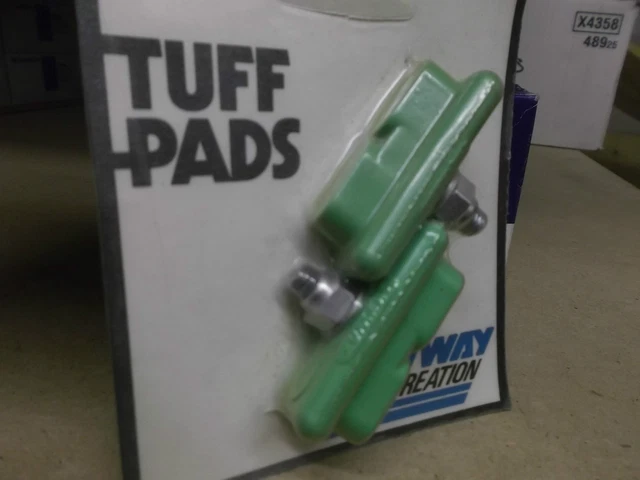 Lot De 4 Protections Tuff Skyway Vert - BMX Old School 1983/84 - NOS
