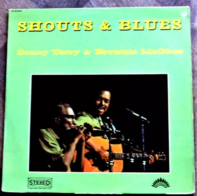 Disque vinyle LP 33/30cm–Sonny Terry & Brownie McGhee–Shouts and Blues      D405