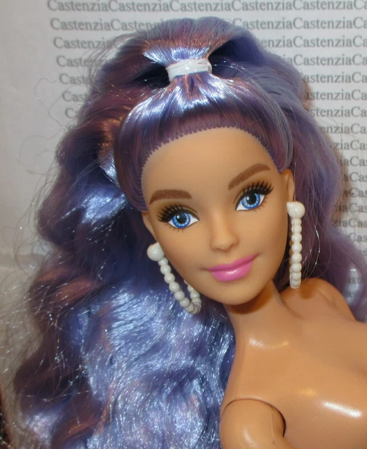 **NUDE BARBIE EXTRA Model 6 Long Periwinkle Articulated Fashion Doll