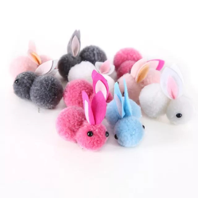 Coniglietto pasquale Coniglio di peluche fai da te Mini ornamenti per conigli