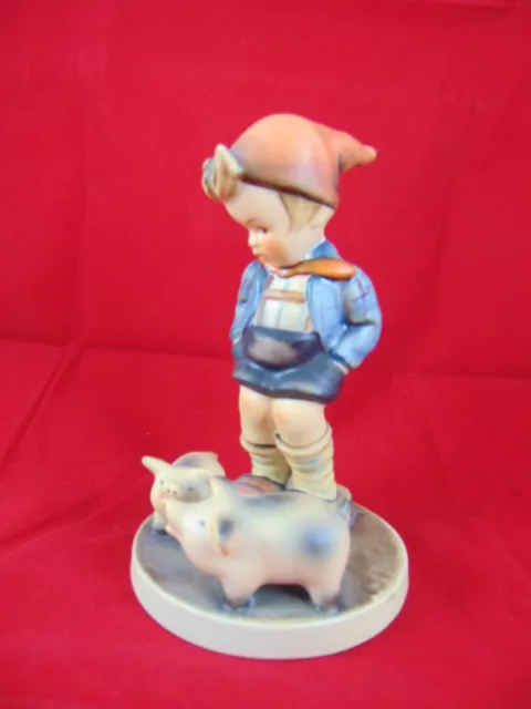 Goebel Hummel Figurine Farm Boy With Pigs 66 Tmk5