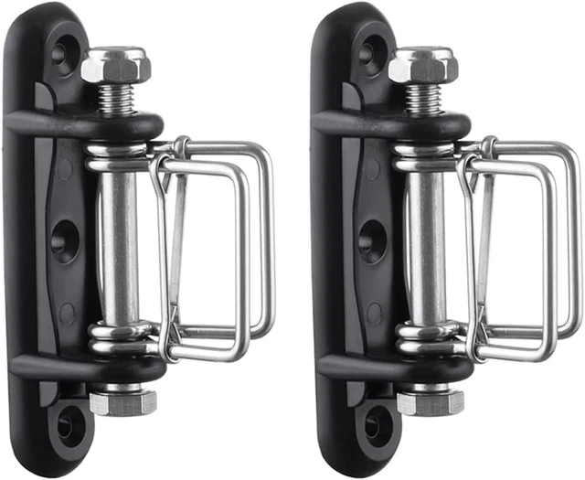 2 Pack Electric Fence Corner Insulator, End Insulator with Buckles for Polytape,