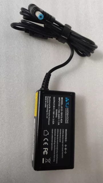TJ Inspirations A12-19V/3.42A Power Supply Unit Charger for Dell HP Laptop