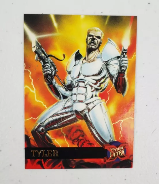 Marvel Fleer Ultra X-Men '95 Tyler Trading Card #50 Embossed Gold Foil