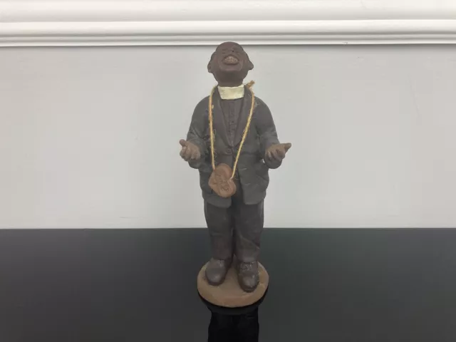 Sarahs Attic Limited Edition Figurine Black Heritage Priest 1995