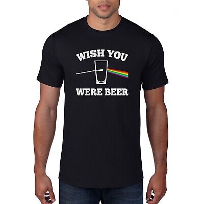 Gli amanti della birra T-Shirt Vorrei tu fossi BIRRA Rainbow Vetro Uomo Donna Bambini Top Tee