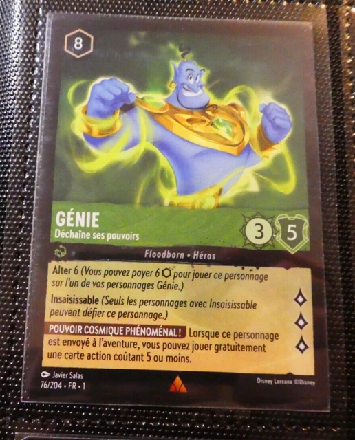 LORCANA CHAPITRE 1 Disney France Card Game Carte 76/204 FR Francais