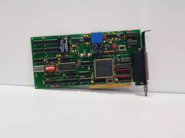 Computerboards Cio-Das16Jp/16 Control Board With Data Acquisition Software Rev 3 3