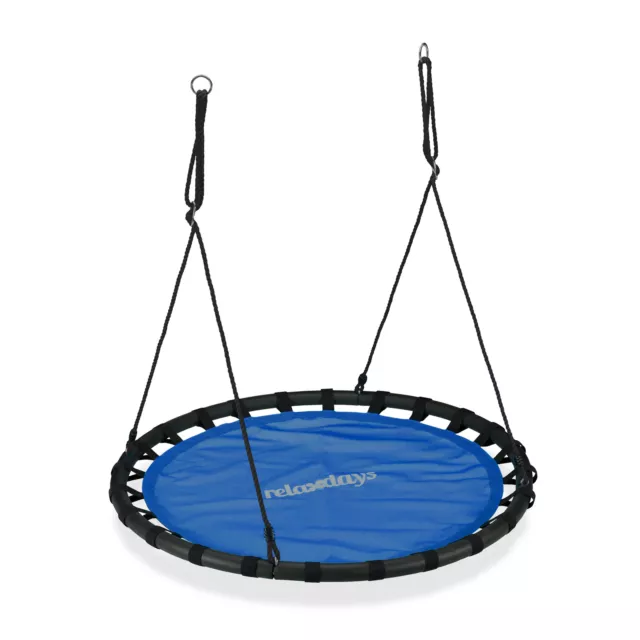 Nestschaukel Tellerschaukel verstellbar outdoor Kinderschaukel XL 120cm 100 kg