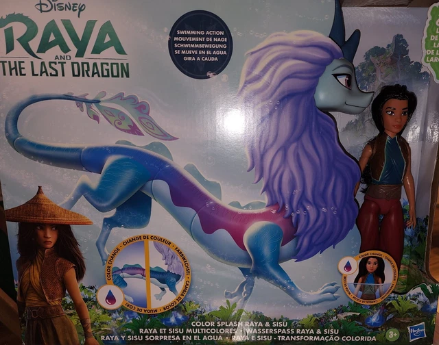 Water Dragon Raya DISNEY RAYA AND The Last Dragon Swimming Action Color Splash Raya And ...