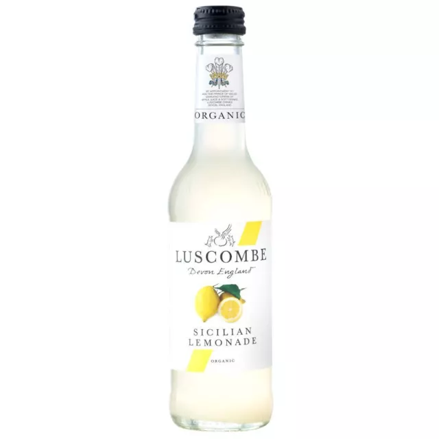 Luscombe Sicilian Lemonade 24 X 27Cl Bottles Carbonated Flavoured Soft Drinks