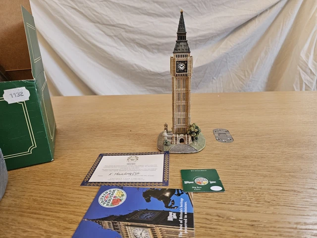 LILLIPUT LANE rare big ben in winter . & tower of london