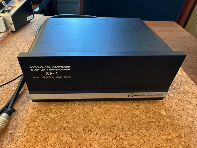 FIDELITY-RESEARCH XF-1 STEP-UP Transformer for MC Cartridge