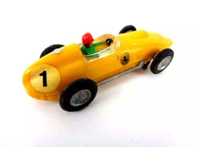 Vintage Wrenn Formula 152 Yellow Ferrari #1 Slot Car Boxed Rare 3