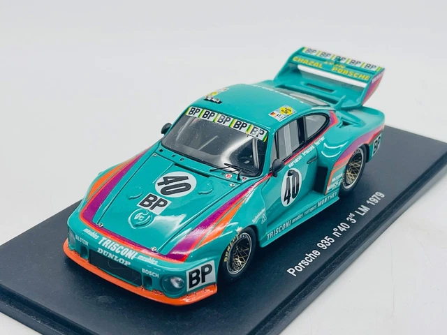 Diecast model cars Porsche 935 1/43 Spark K3 No.77 BP 24h Le Mans 1982 - Alldiec