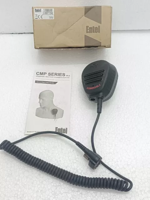 Entel CMP750  Submersible Remote Speaker Microphone OEM free fast delivery