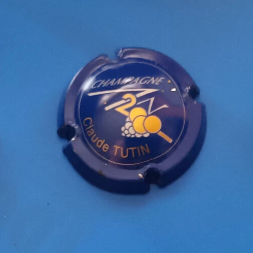 capsule de champagne AN 2000 PERSO TUTIN Claude sur 616 RARE