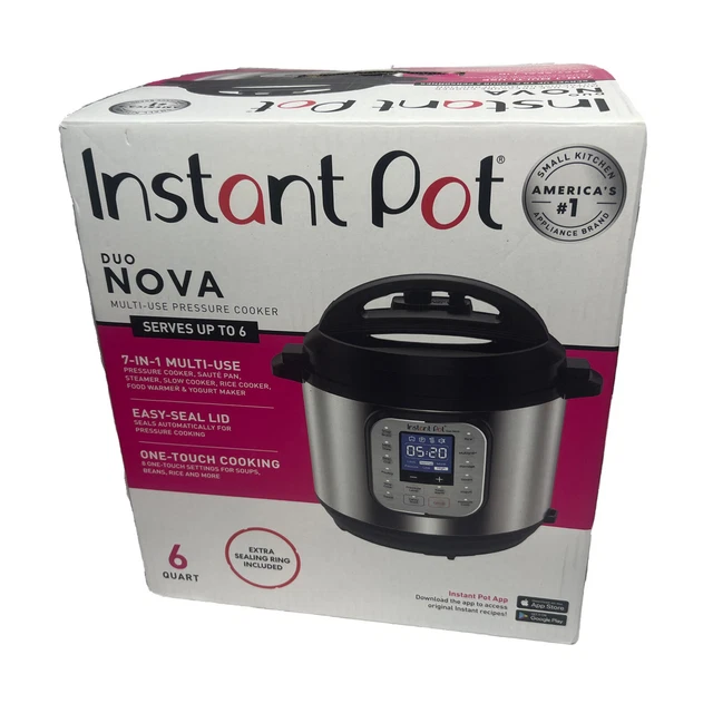 Instant Pot DUO NOVA60 6qt 7-in-1 Slow Cooker