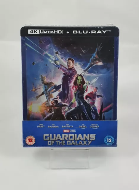 Les Gardiens de la Galaxie 4K Ultra HD (Blu-ray 2D Inclus) Steelbook