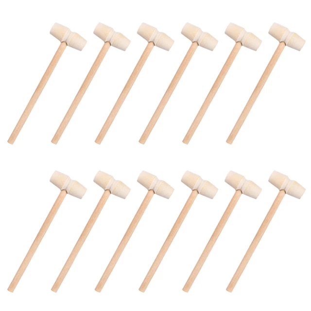 40 Pcs Marteau En Bois Maillet Outils Pour Enfants Mini Chocolats Banc Portatif