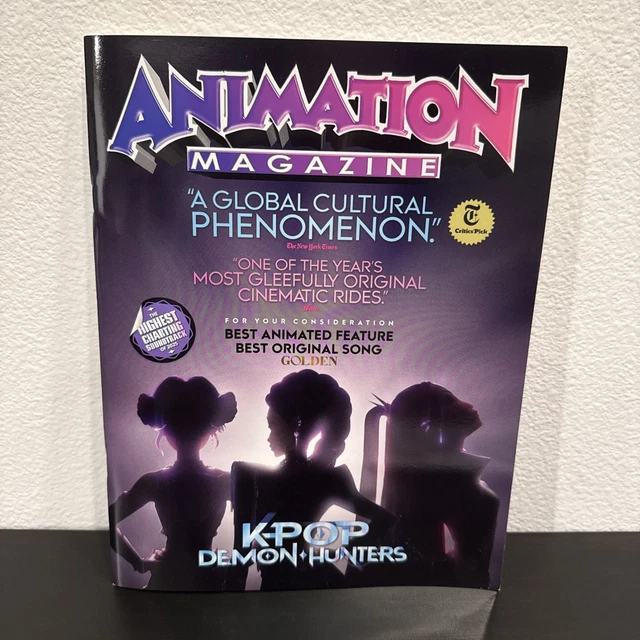 KPOP DEMON HUNTERS Cover Animation Magazine 2025 Lightbox Expo ...