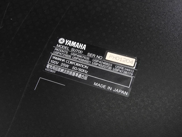 Yamaha SU700 séquenceur d'échantillonnage d'usine musicale excellent + mémoire de travail 34 Mo 20