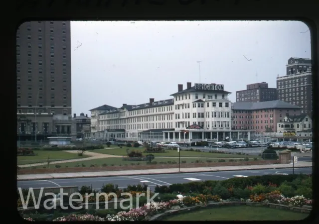 1957 kodachrome Photo slide Atlantic City NJ #5 Brighton Hotel