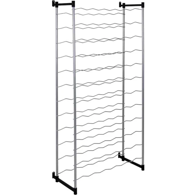 Scaffale bottiglie Metaltex per 72 bottiglie scaffale vino supporto per vino supporto per bottiglie Met