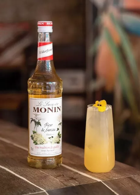 Monin Premium Elder Flower Syrup 700 ml 3