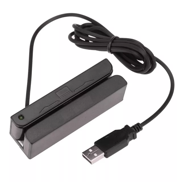 USB 3-Track Magnetic Stripe Card Reader Encoder Credit Card Magstripe