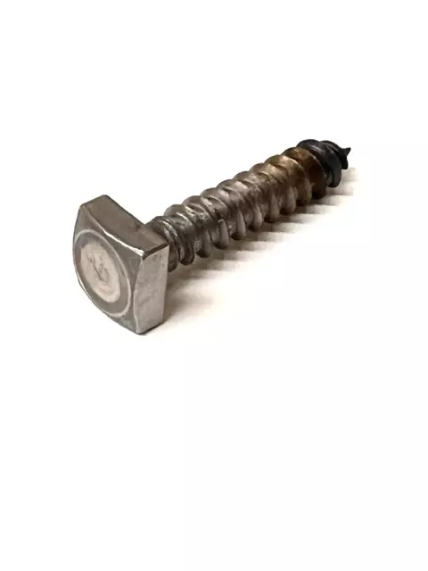 (25) 5/16 x 1-1/2 Square Head Lag Bolt SQUARE Antique Screw Plain Steel 5/16x1.5