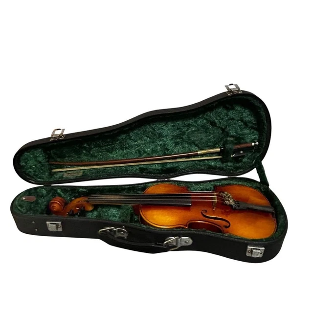 希少　SUZUKI violin No.220 1/8入門 1983年 ケース有 SUZUKI VIOLIN NO. 220 1/8 No strings, with case, used from