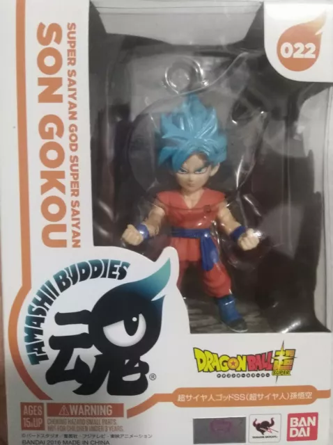 Figura de Son Gokou 9 cm. Dragon Ball (Tamashii Buddies 022).NUEVO EN CAJA.RARO.