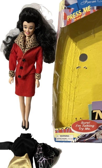 THE NANNY FRAN Drescher Talking Doll RARE LONG STRAIGHT HAIR