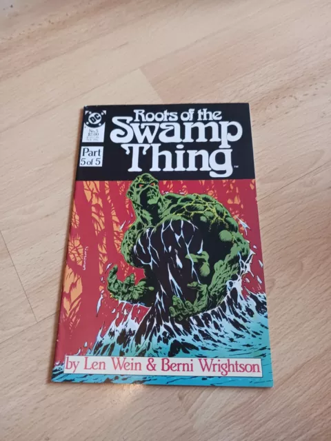 Roots of the Swamp Thing #5. DC Comics. Berni Wrightson. 1986.