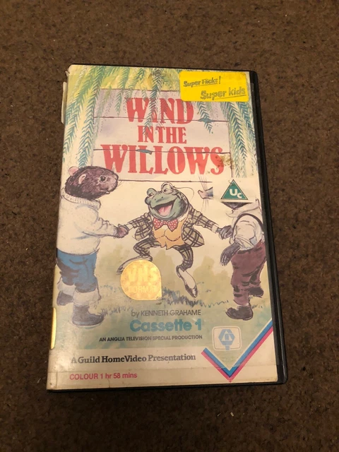 THE WIND IN THE WILLOWS RARE VINTAGE VHS Guild Home Video £0.99 ...