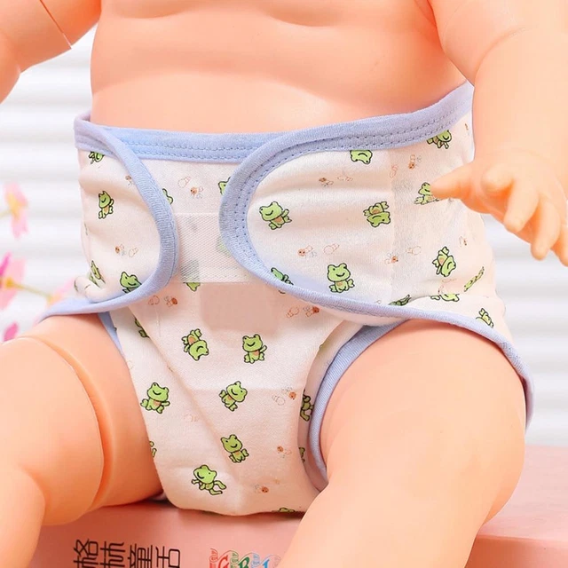 Washable Baby Cloth Diapers Children Kids Underwear Reusable Nappies Training Pa