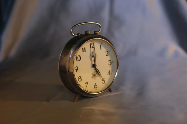 orologio sveglia vintage anni 50 'S - Made in Italy 