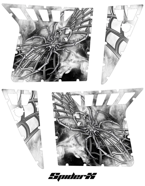 POLARIS RZR PRO Armor Door Graphics Kit Creatorx Decals Stickers Sxw