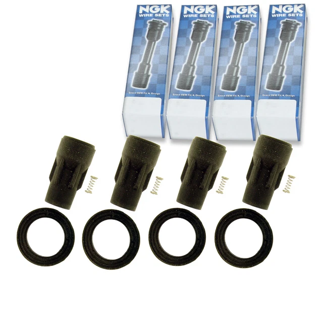4 pcs NGK Ignition Coil Boot for 2007-2012 Dodge Caliber 2.0L 2.4L 1.8L L4 - dm