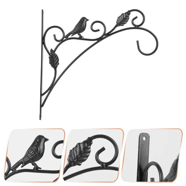 Crochet De Berger Jardin 160cm MOTUZP - Support Suspendu Lanterne Plante Mangeoire Oiseaux