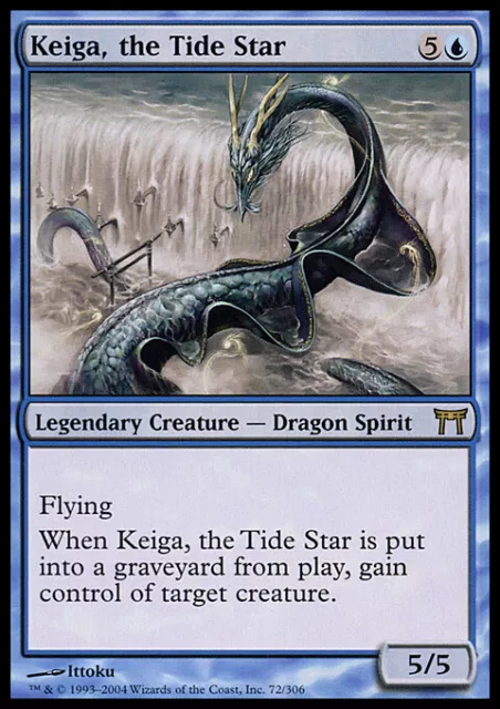 Mtg Keiga, The Tide Star Exc - Keiga, La Stella Delle Maree - Chk - Magic