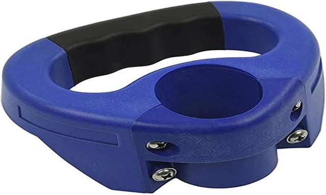 341501HG - Maniglia per Ruota Di Supporto Con Tubo Ø 48 Mm, per Rimorchi Roulott