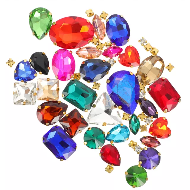 Sew On Crystal Rhinestone Crystal Flatback Charms Rhinestones Embelishments