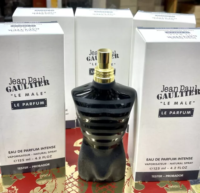 JEAN PAUL GAULTIER LE MALE LE PARFUM 4.2OZ / 125ML EDP INTENSE White Box FOR MEN