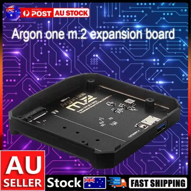 Argon ONE Case M.2 Expansion Board Headphone Jack for Raspberry Pi 4B AU