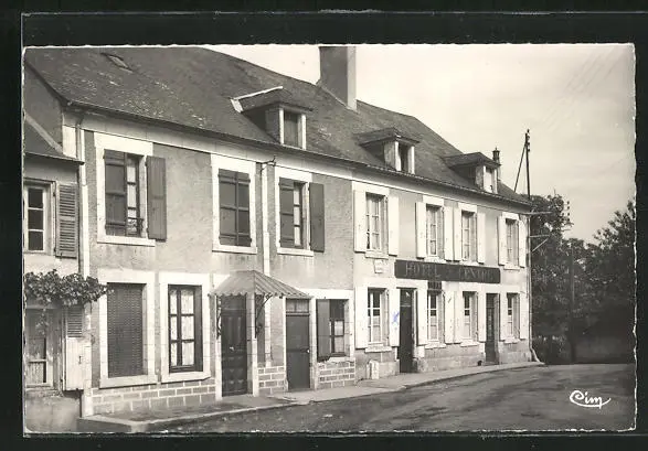 CPA Germigny-sur-Loire, Hôtel du Centre 1958