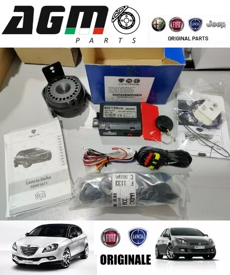 Antifurto Kit Completo Oe 50901611 Allarme Originale Fiat Bravo - Lancia Delta