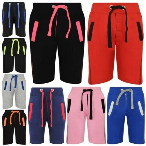 Short Garçon Polaire Gris - Âge 2 à 13 Ans, Genou, Mélange Polyester-coton, Neuf Avec étiquettes